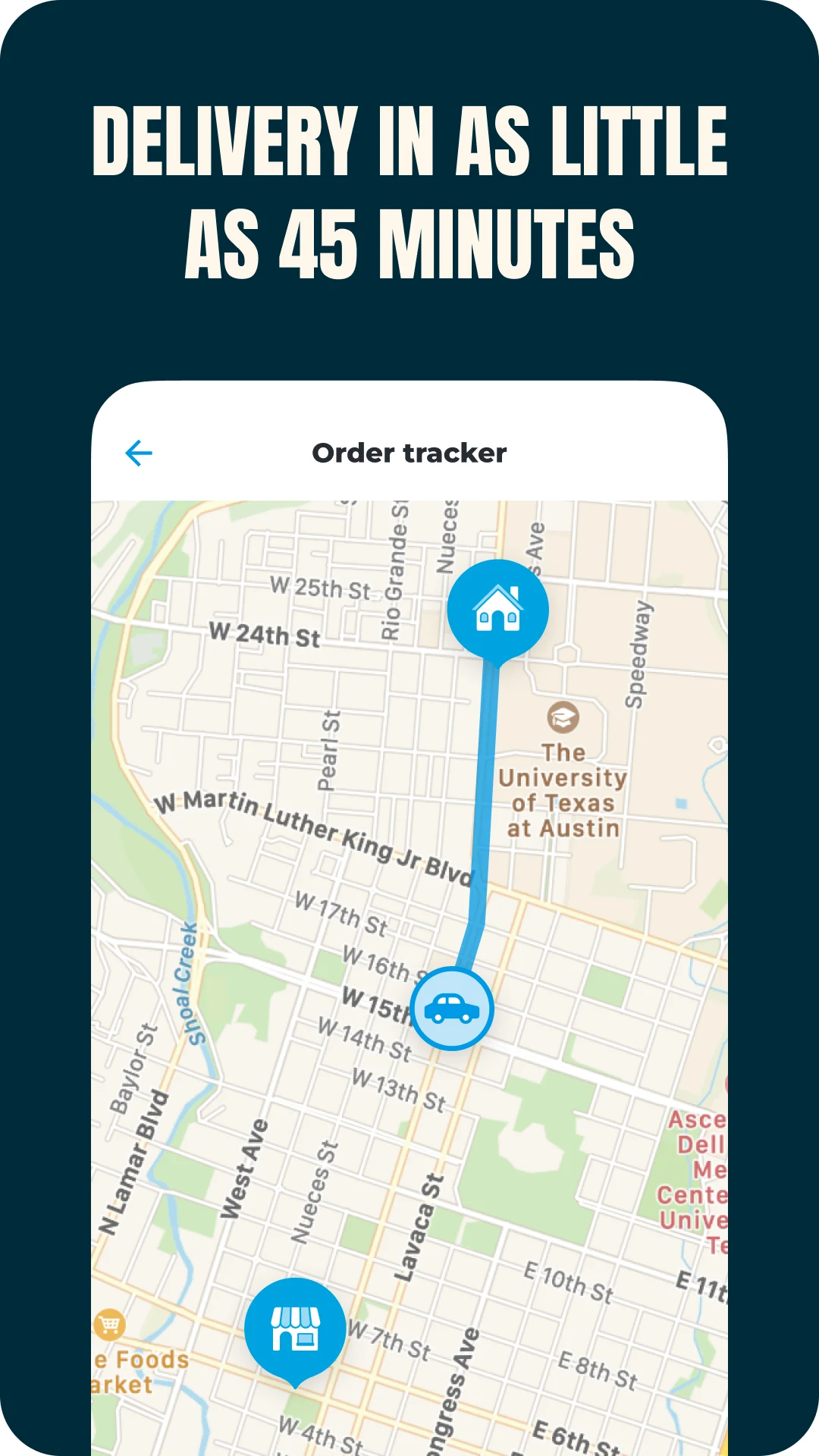 Favor: Texas Food Delivery screenshot